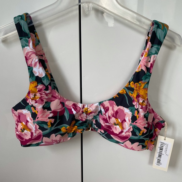 TORI PRAVER Bikini Top Size-Large Vintage Black NWT - Picture 7 of 13